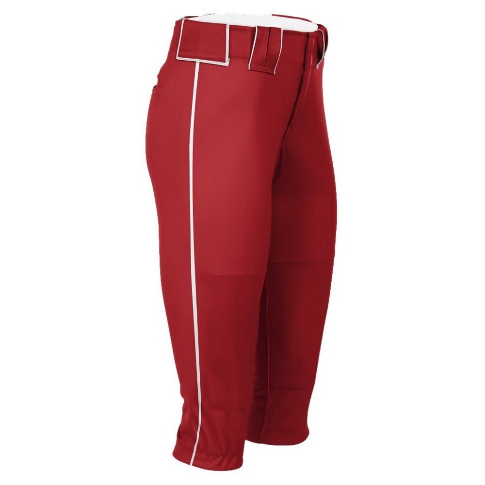 Boombah Women's Hypertech Fastpitch Pipe Plus Softball Knickers - Red/White - 34